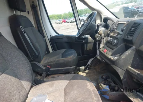 2019 Ram Promaster 2500 High Roof 159 Wb из США, поврежденный, VIN 3C6TRVDG7KE561630